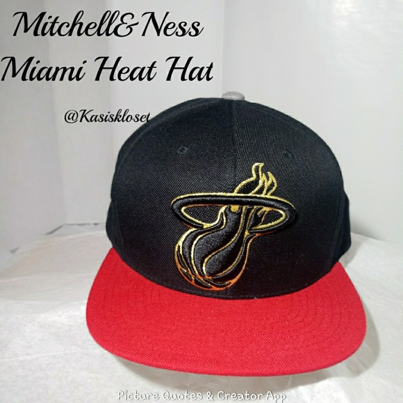 Mitchell & Ness Other - 💥2/$30💥Mitchell and Ness Miami Heat Hat